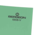 Bergeon BLACK 6808 Work Pad Bench Mat Plastic with Adhesive Backing 9.5 x 12.5 Inches